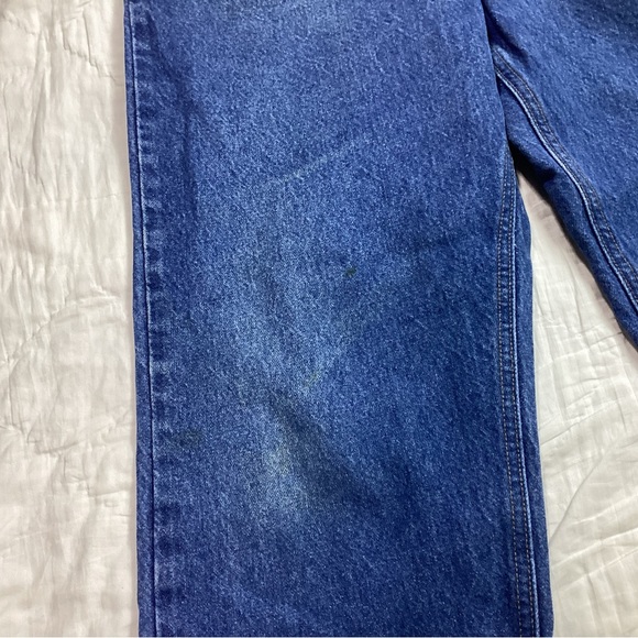 Mens Carhartt B18 Slim Fit Heavyweight 5 Pocket Tapered Jeans 40x34 - Picture 6 of 9